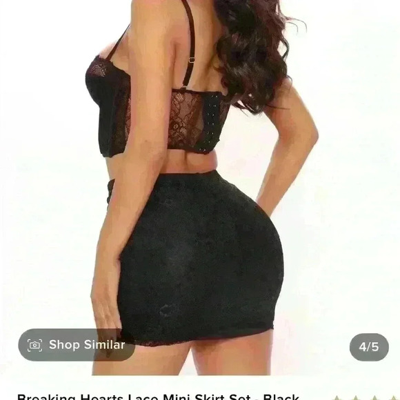 New two-piece lace set. - Picture 2 of 2